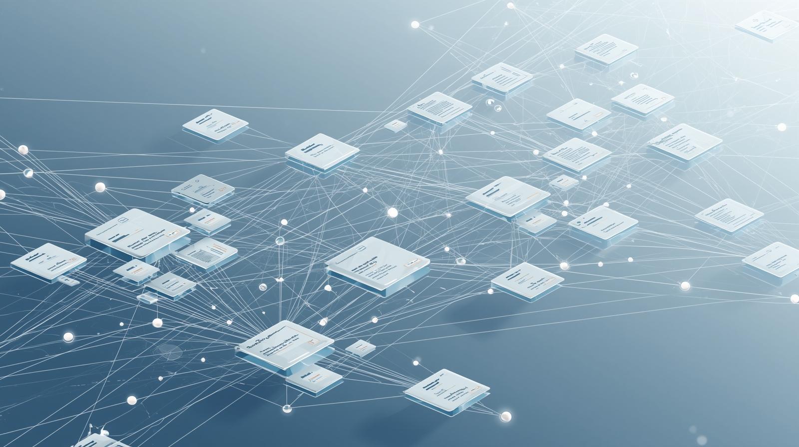 Internal linking cluster map used in AI SEO to improve retrieval and topical authority